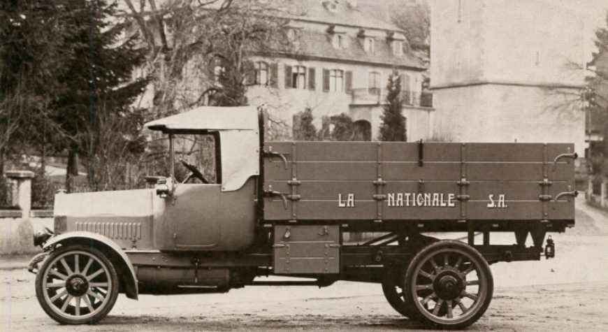 The first Truck od SWISS-TUBE!
