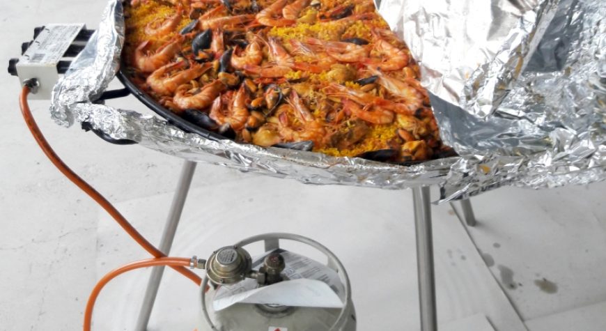 Nous maîtrisons les traitements thermiques et sommes ouverts aux nouveaux procédés. Par exemple pour la paella de notre repas estival !